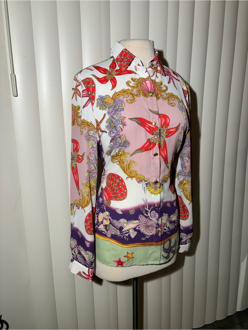 Versace Button-Up Shirt Jacket - Picture 11 of 12